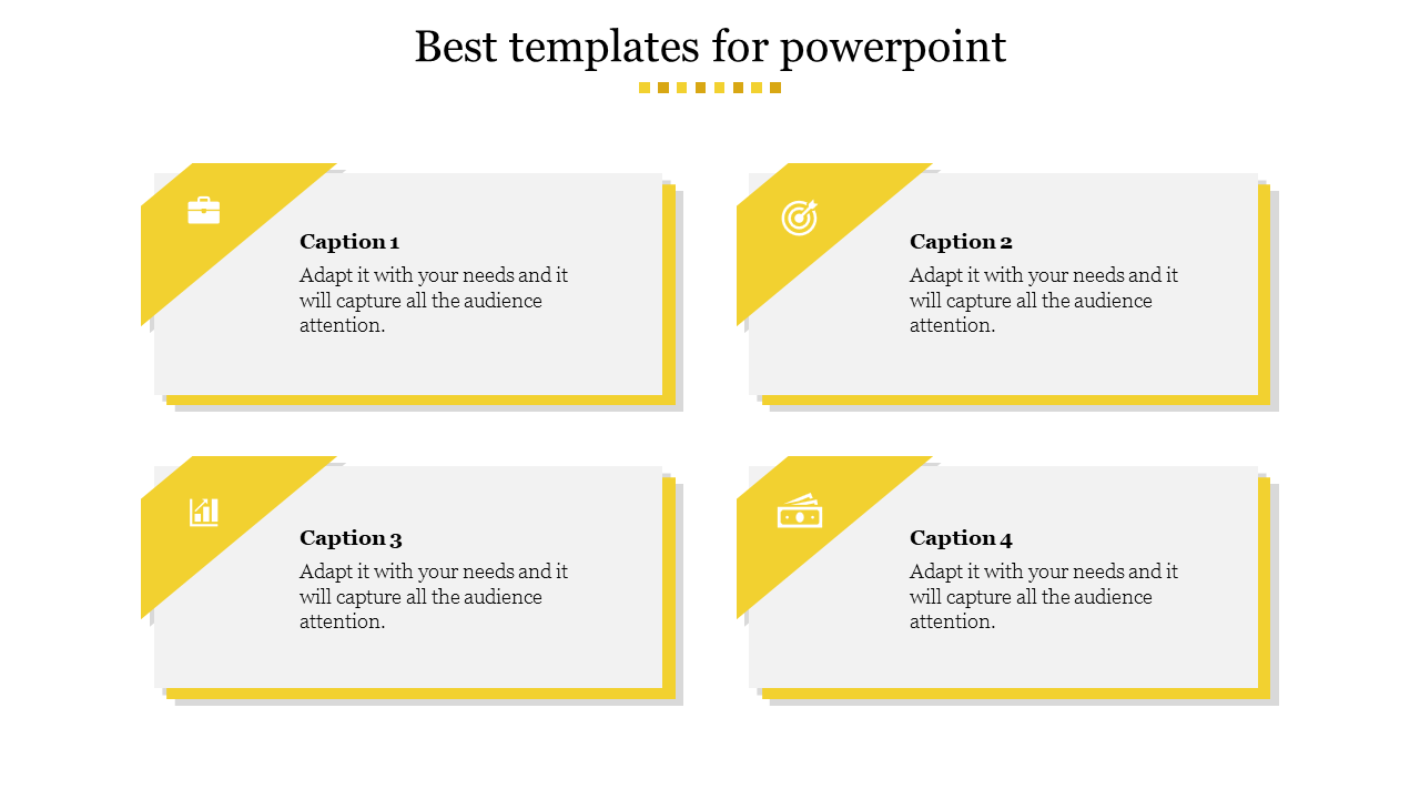 best templates for powerpoint free-Yellow